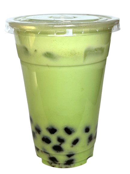 Honeydew Milk Tea Boba with Tapioca