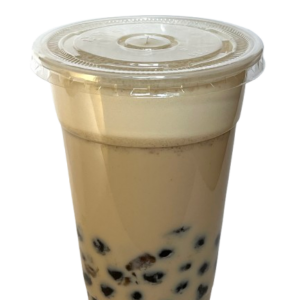 Lavender Milk Boba with Tapioca