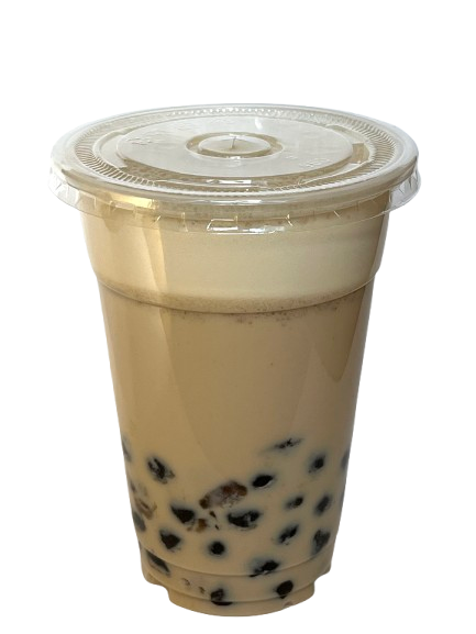 Lavender Milk Boba with Tapioca